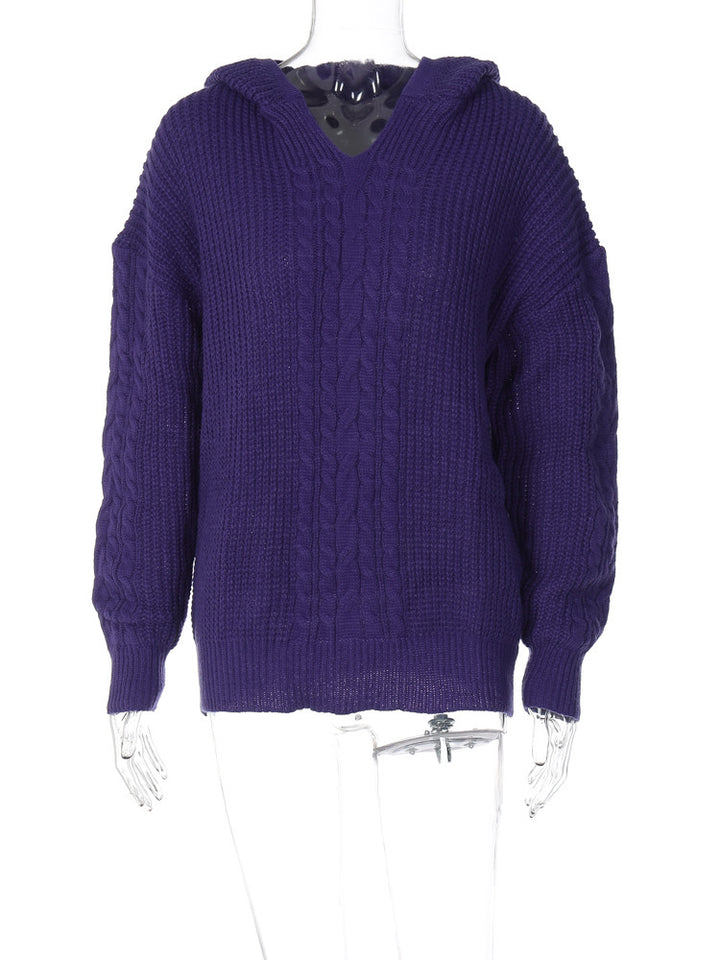 Dame hyggelig strikpullover med overdimensioneret pasform Stilla