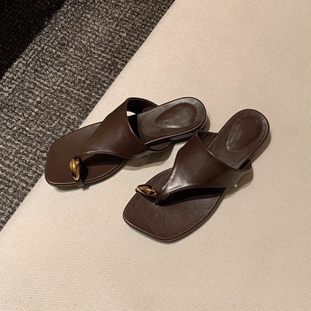 Femme Flade Rutsj-Sandaler Stilla