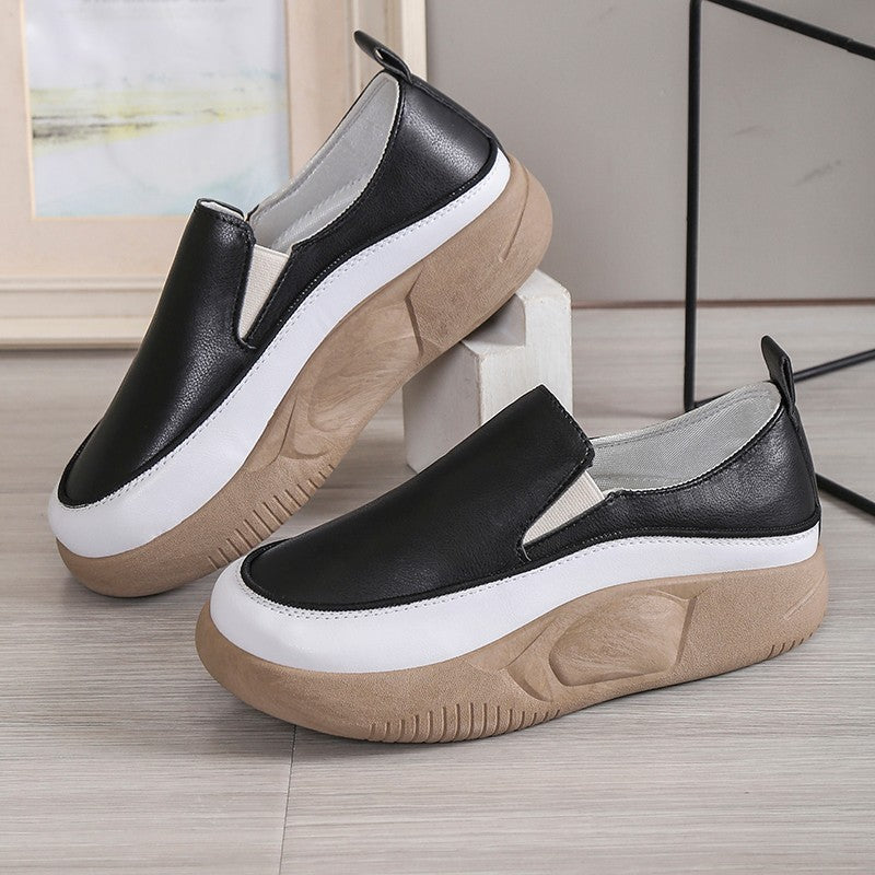 Dame mode Slip-On Sneakers med støddæmpende sål og høj bærekomfort Stilla