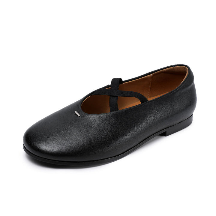 Dame Elegante Krydsstrop Ballerinas Stilla