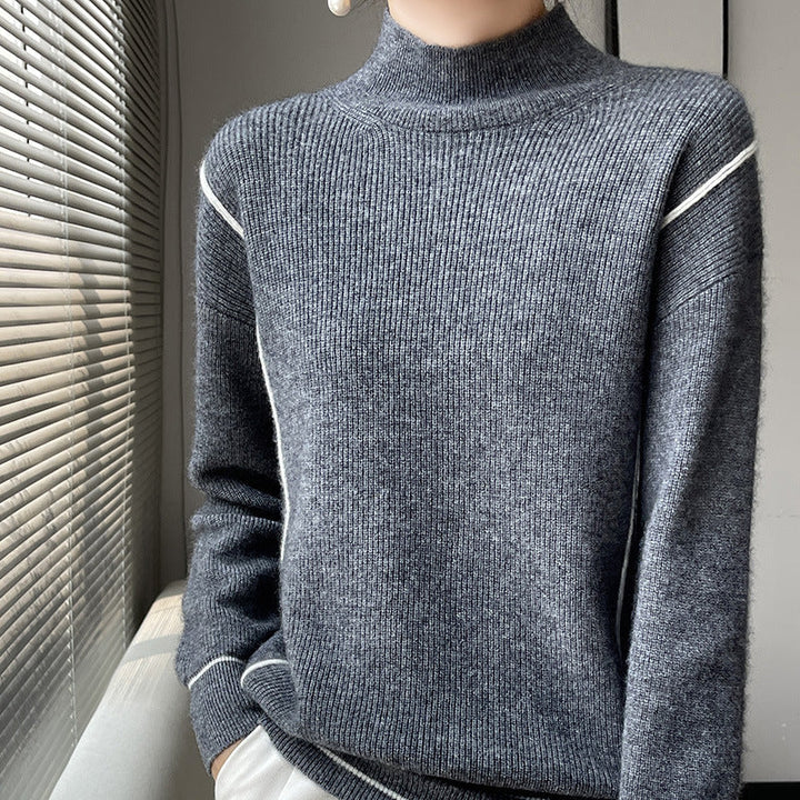 Stilla | Elegante simple rullekravepullover
