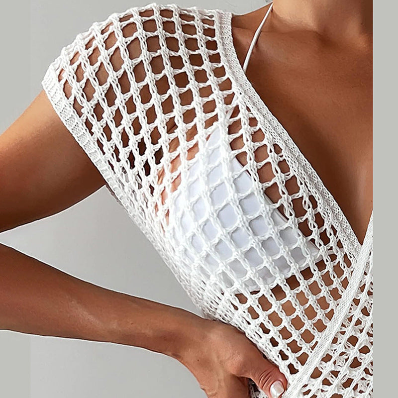 Dame Strik Overgang Wrap Stilla