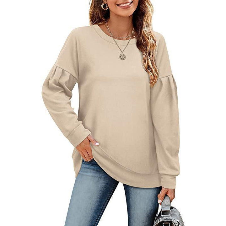 Dame Oversized Sweatshirt med Puffærmer Stilla