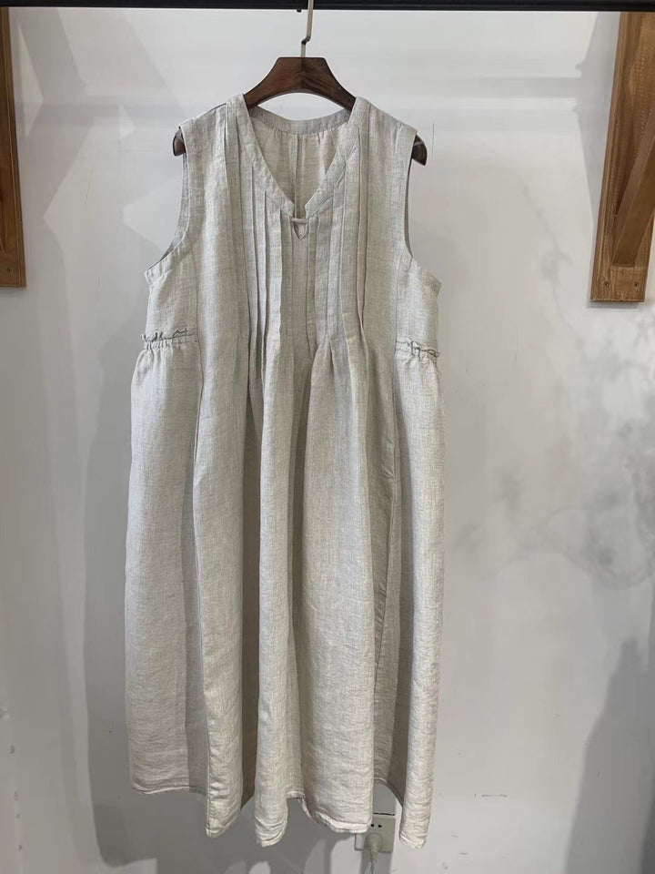 Femme Loungewear Plisse Maxi Kjole Stilla