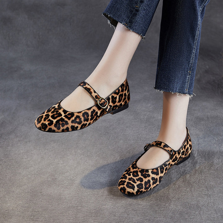 Dame Retro Mary Jane Flats Stilla