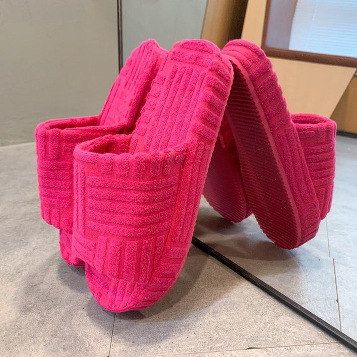 Dame hjemmesko i blødt og åndbart materiale Stilla