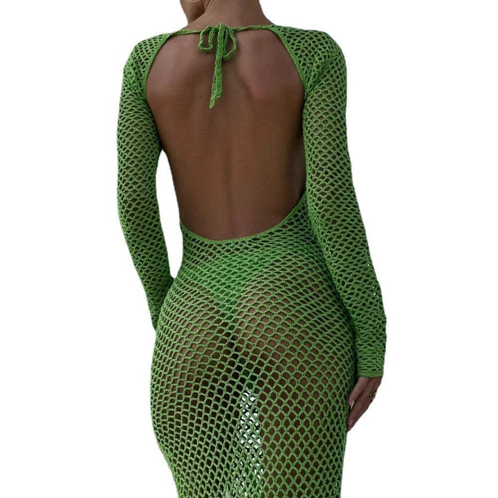 Dame Mesh Cover-Up Kjole Stilla