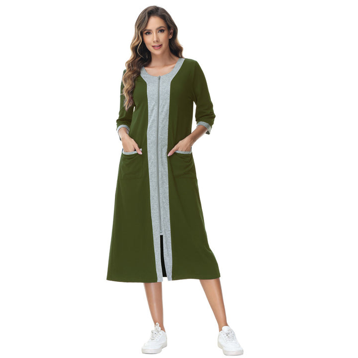 Dame bathrobe med praktiske lommer Stilla