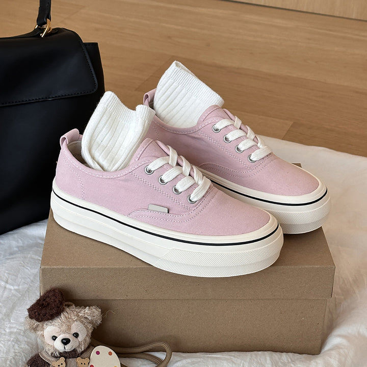 Kvinder Fritids Snøreplade Sneakers Stilla