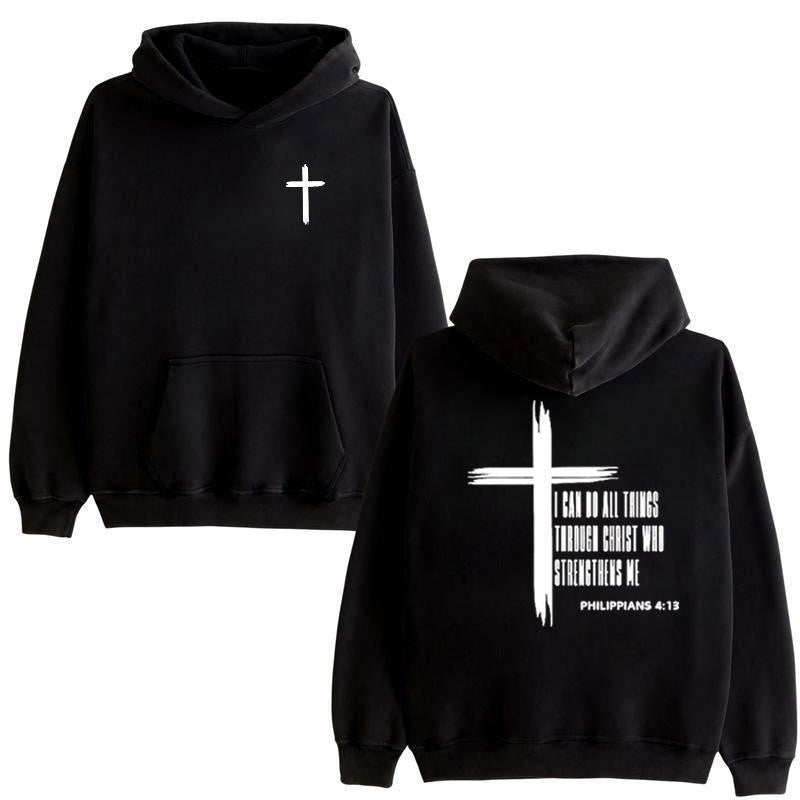 Herre hoodie med inspirerende design Skovae