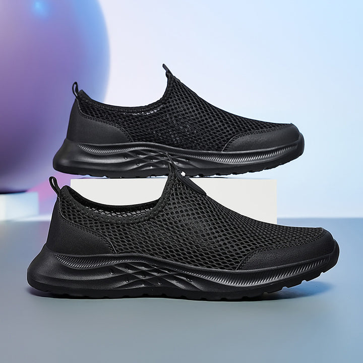 Herren Åndbare Slip-On Sneakers med Adaptivt Letvægtsdesign Stilla