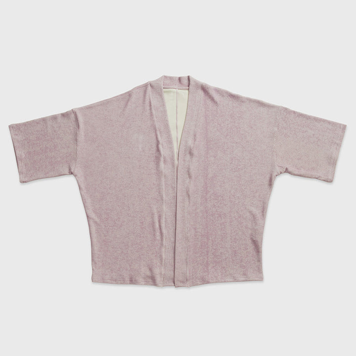 Dame Kimono-Cardigan lavet af blødt blandingsmateriale med vid широкий snit Stilla