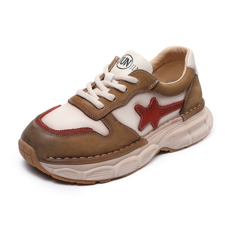 Herrer Stilfulde Chunky Snørebånd Sneakers Stilla