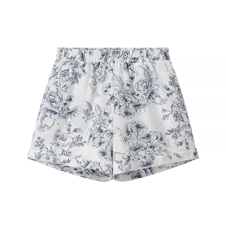 Femme Elegante Mini Kjole med Ståkrave og Bælte Talje Stilla