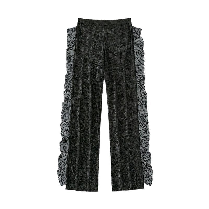 Dame Rufflesarong i gennemsigtig materiale Skovae