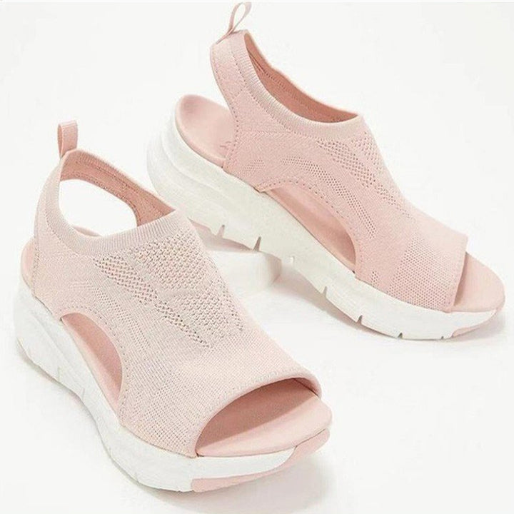 Dame Komfortable Mesh Sandaler med skridsikker sål og åndbart design Stilla