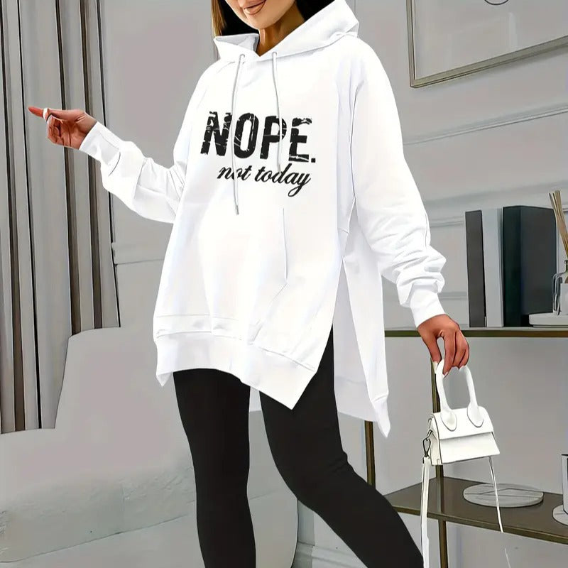 Femme Graphic Hoodie og Jogger Sæt Stilla