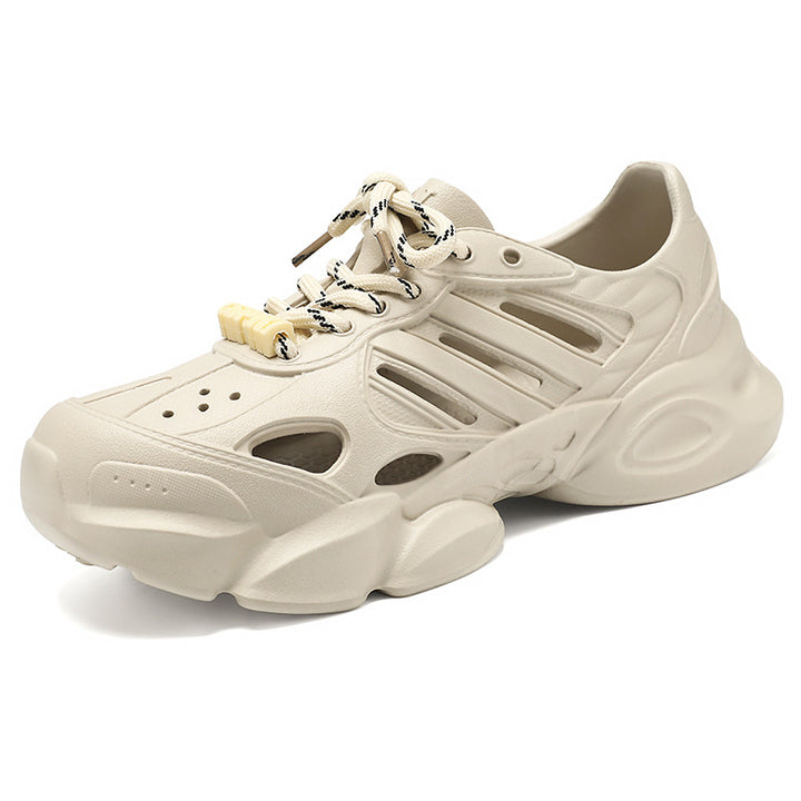 Femme Fashion-Forward Letvægts Sneakers med åndbart Cut-Out-design Stilla
