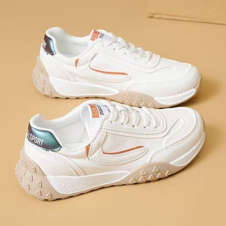 Dame Sneakers med åndbart overmateriale kombination og stabil profil sål Stilla
