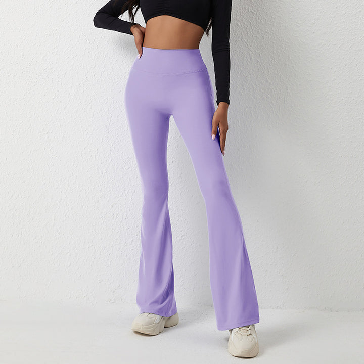 Damer Flared Leggings med høj talje og åndbar struktur Stilla