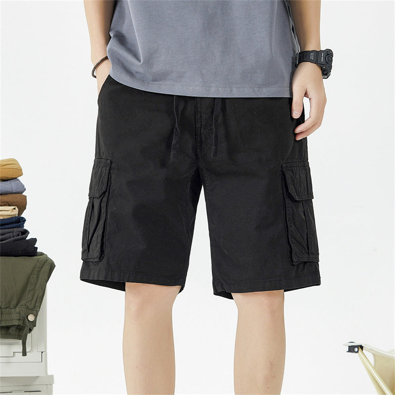 Herre let cargo-shorts med flere praktiske lommer Stilla