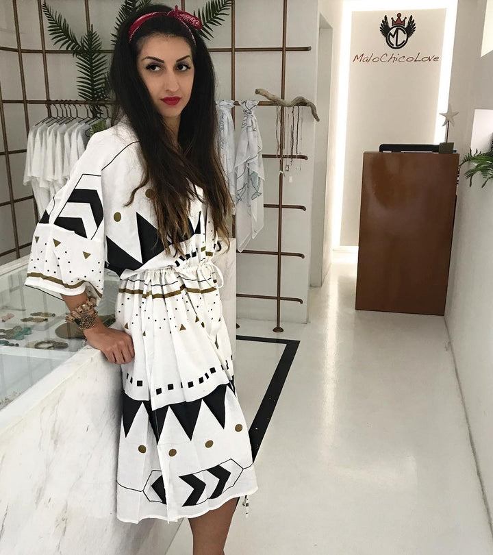 Dame Strandkimono Stilla