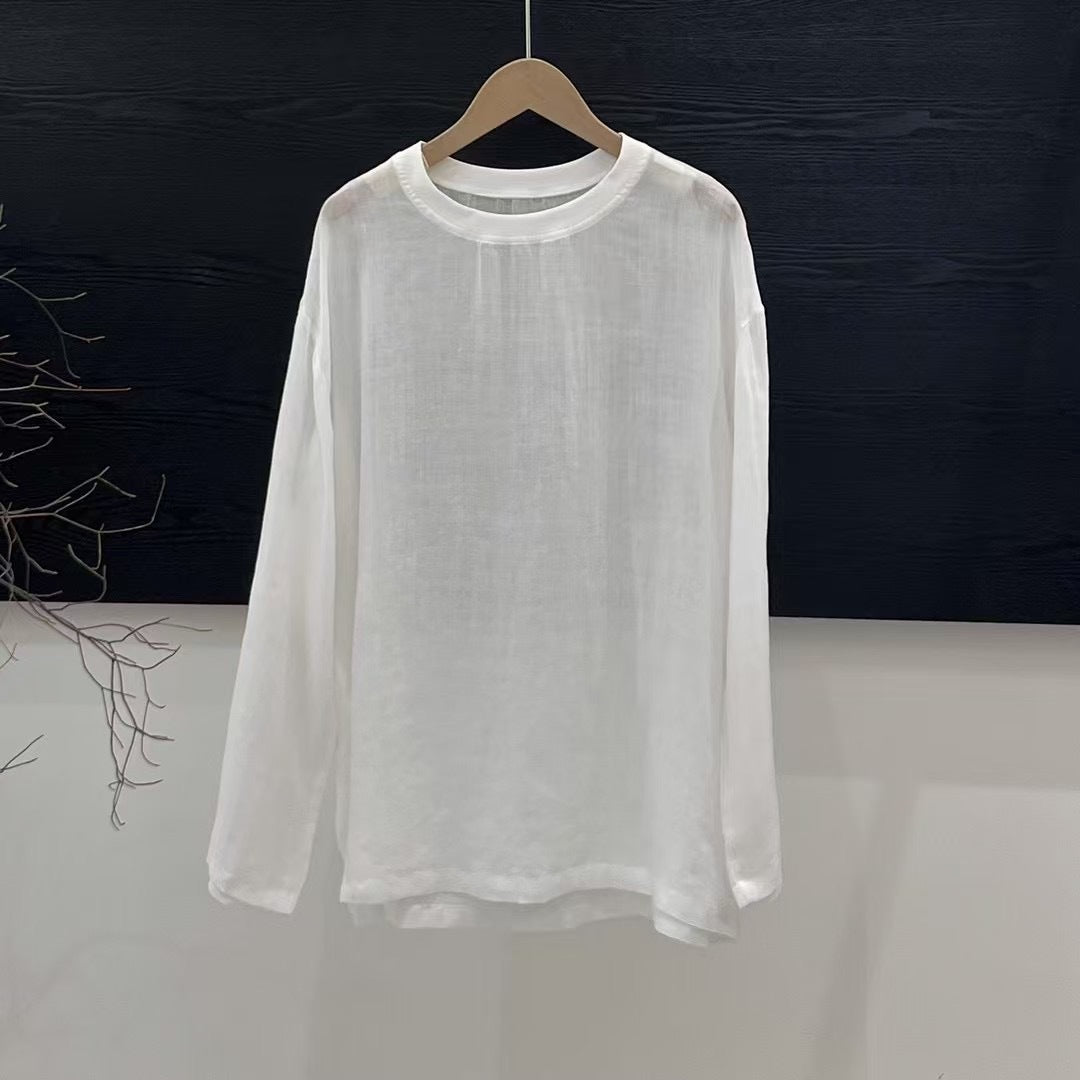 Femme Letvægts Langærmet Bluse Stilla