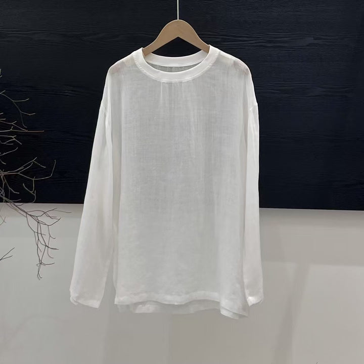 Femme Letvægts Langærmet Bluse Stilla