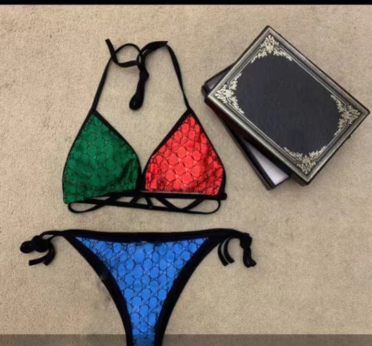 Dame bikini-sæt lavet af højkvalitets, farverigt mesh fra Stilla