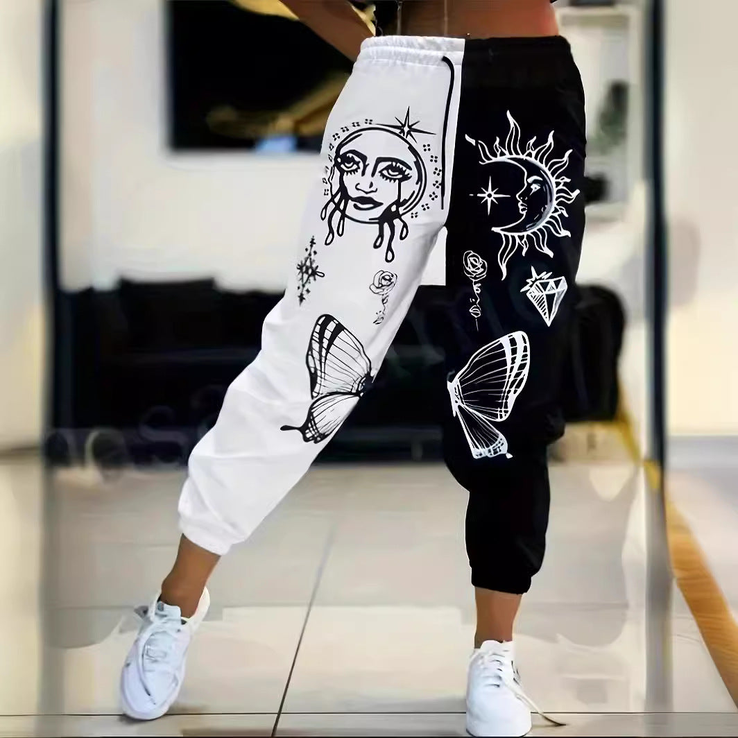Damer joggingbukser med grafiske prints Stilla
