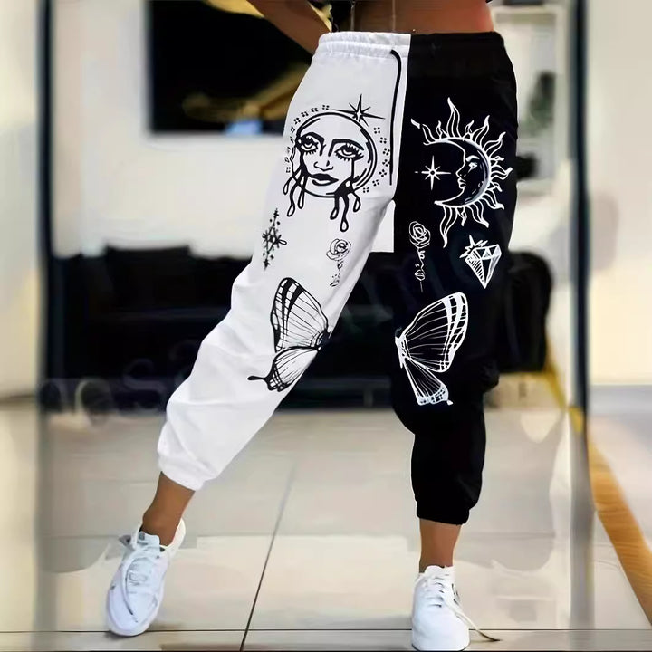Damer joggingbukser med grafiske prints Stilla
