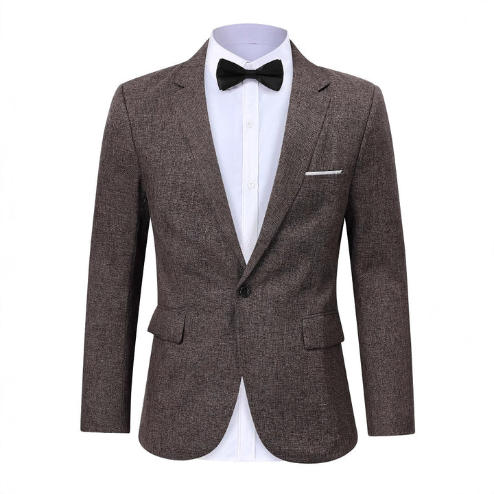 Herre Blazer i struktureret stof Stilla