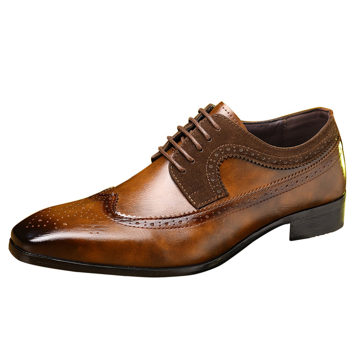 Herrer Klassiske Brogue Dress sko Stilla