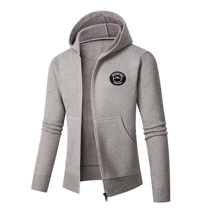 Herre Fleeceforet Zip-Up Hoodie Stilla