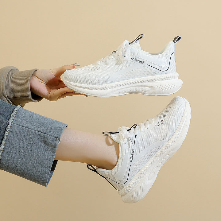 Dame løbesneaker med åndbart mesh-oberflade og stødabsorberende sål Stilla
