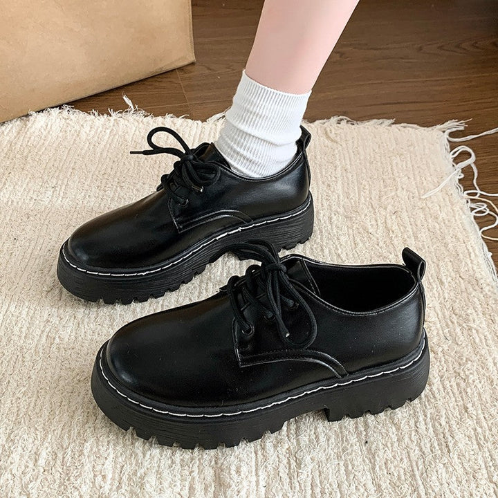 Dame Chunky Snøresko med Robust Profil og Moderen Design Skovae