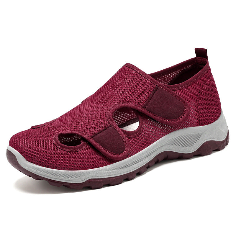 Femme justerbare remme åndbare Slip-On Sneakers Stilla