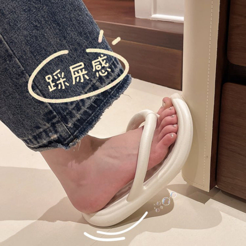 Dame Komfortable Fritidsflip-Flops med smidig design og skridsikker sål Stilla