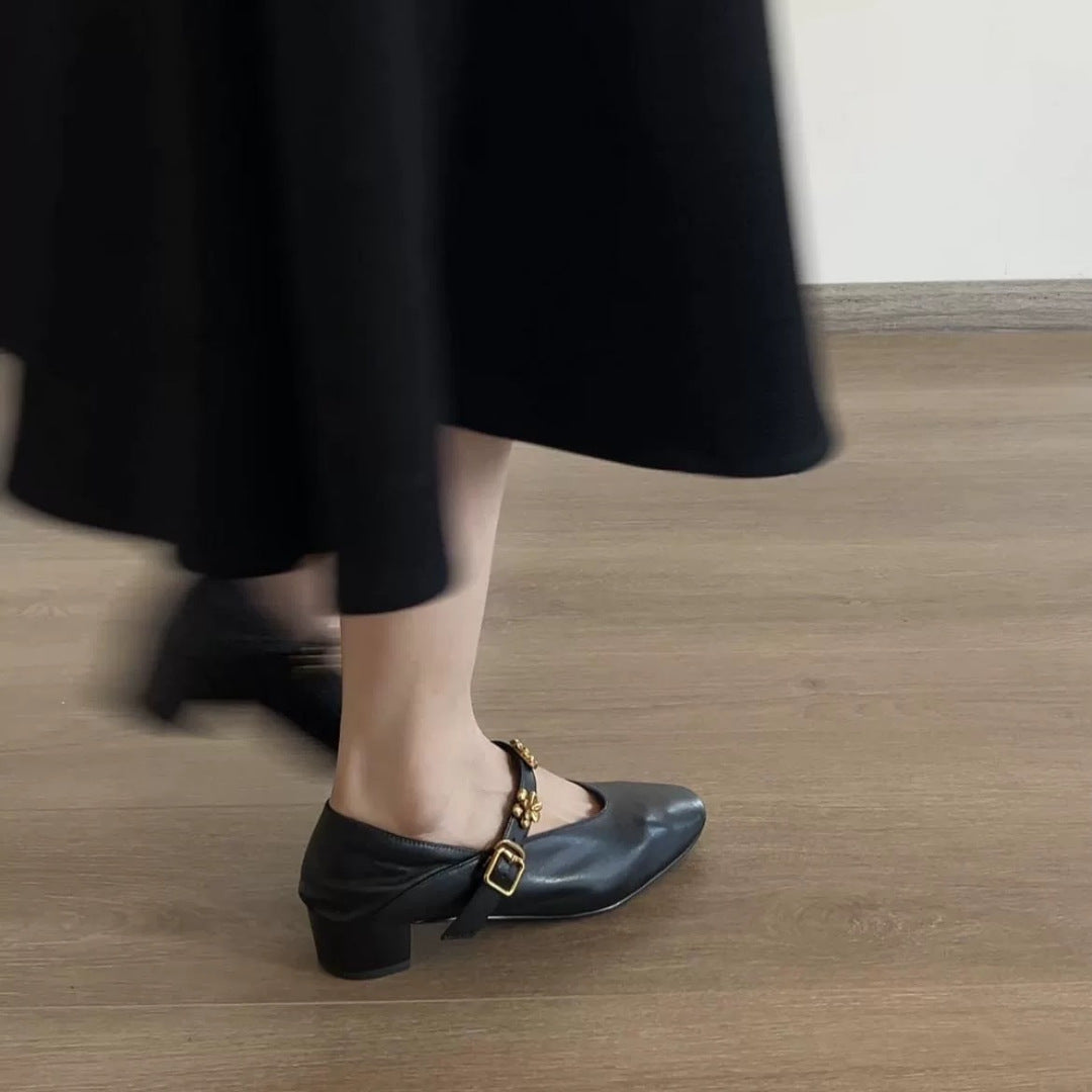Damer Elegante Ballerinas med moderigtige blomsterdesign Stilla
