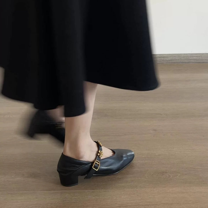 Damer Elegante Ballerinas med moderigtige blomsterdesign Stilla