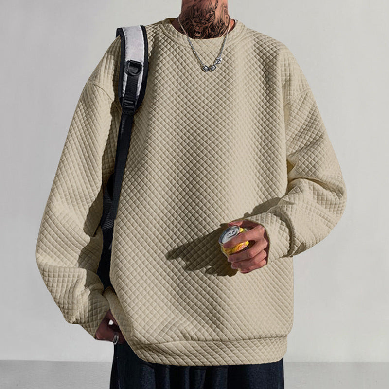 Herrer Oversized Sweatshirt med struktureret design Stilla