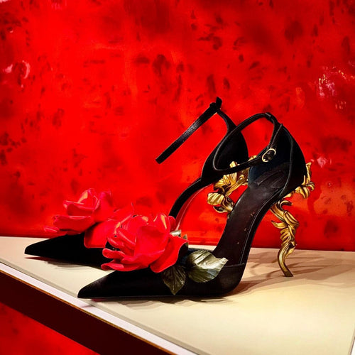 Femme Floral Detail Hælhæle Stilla
