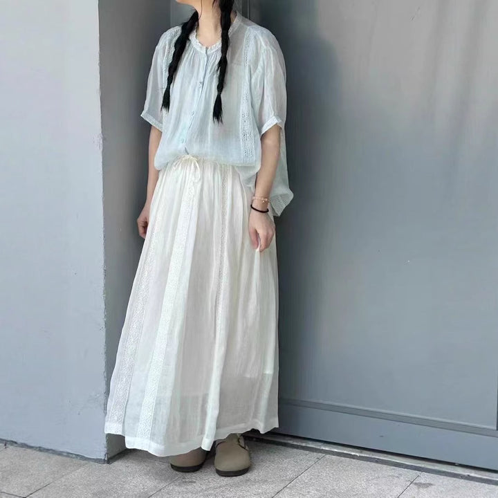 Femme Flowing Midi Skirt Stilla