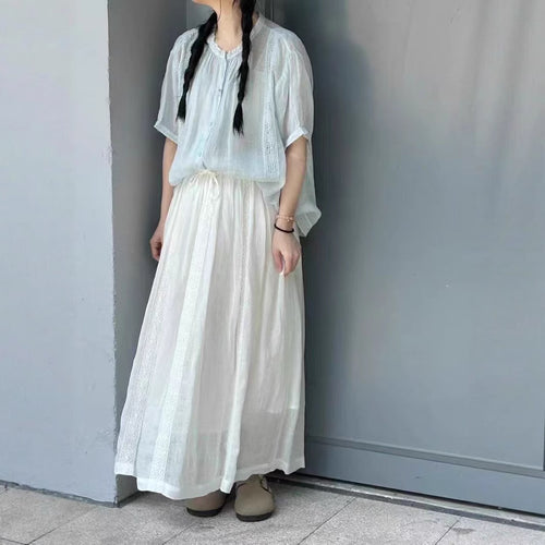 Femme Flowing Midi Skirt Stilla