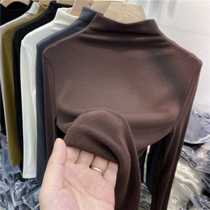 Femme Rullekrave Langærmet T-shirt Stilla