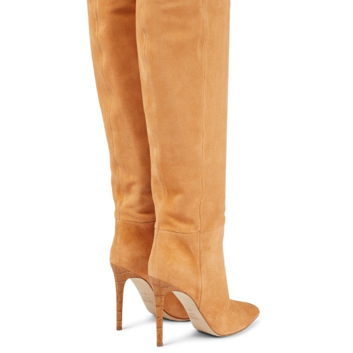 Femme Over-the-Knee Suedette Stiletto Støvler Stilla