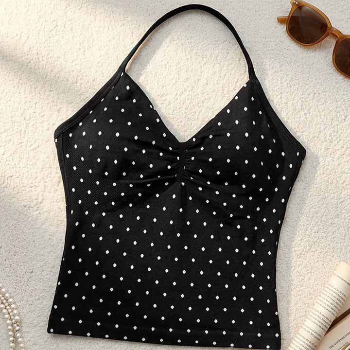 Dame Polka Dots Fritids-top Skovae