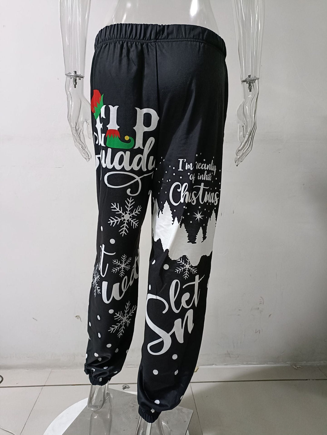 Stilla | Juledesign Elastisk Talje Sweatpants