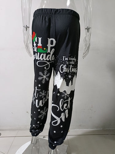 Stilla | Juledesign Elastisk Talje Sweatpants
