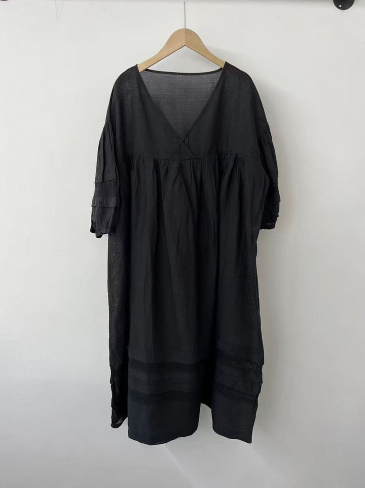 Femme Breezy V-udskærings sommerkjole Stilla